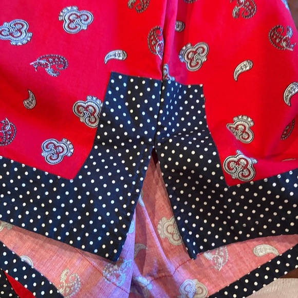 Mountain Lake Casuals paisley print combo top is xl skirt is a size 12 - Picture 10 of 14